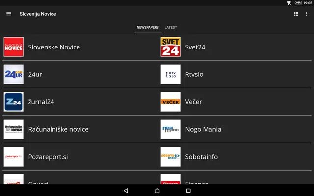 Slovenia News (Novice) android App screenshot 11