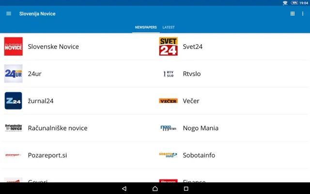 Slovenia News (Novice) android App screenshot 15