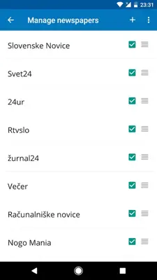 Slovenia News (Novice) android App screenshot 16