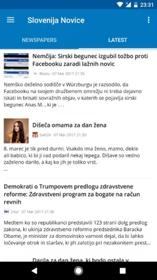 Slovenia News (Novice) android App screenshot 17