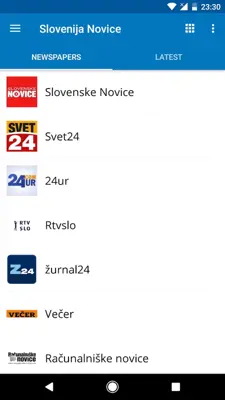 Slovenia News (Novice) android App screenshot 23