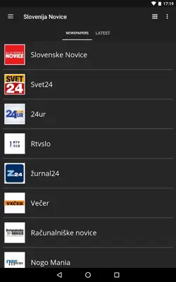 Slovenia News (Novice) android App screenshot 3