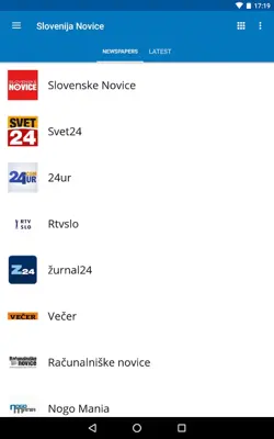 Slovenia News (Novice) android App screenshot 7